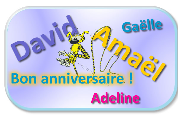 Bon anniversaire