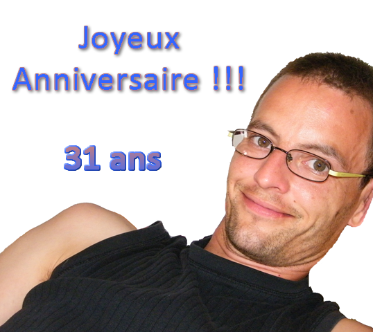 Joyeux anniversaire