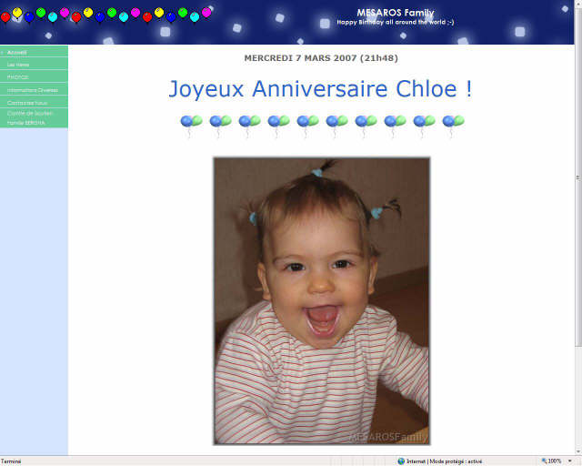 Look Anniversaire du site